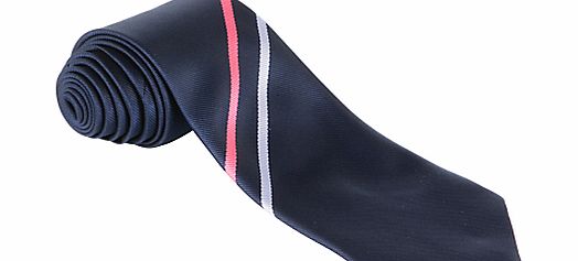 Mayville High School Unisex Senior Tie, Navy Multi