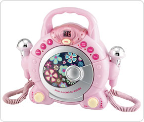 Singalong CD Player - Pink