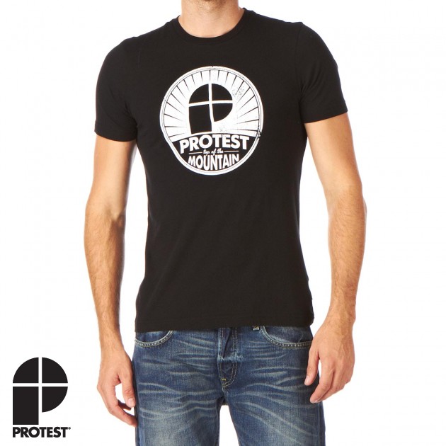 Protest Cookie T-Shirt - True Black