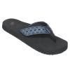 mens Reef Flip-Flops Smoothy. Black/Denim