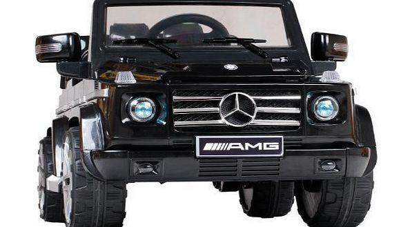 Mercedes-Benz 2014 New Design Kids Ride on 12V Twin Motors Mercedes G55 AMG SUV Rechargable Electric Car   parental remote control  2 speeds   mp3 input   music volume control