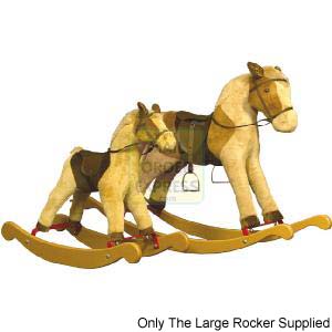 Holly Bow Rocking Horse