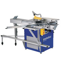 Blue Pkf 255V8 3400W 250mm Table Panel Saw Package 400V