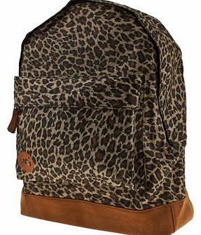 accessories mi pac brown & black leopard bags