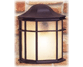 18099 / Coral Flush Fitting Half Lantern