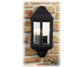 18156 / Rimini Flush Fitting Half Lantern