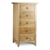 5 Drawer Slim Chest - natural