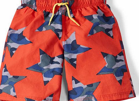 Mini Boden Bathers Sunset/Camo Star Mini Boden, Sunset/Camo