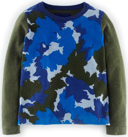 Mini Boden Great British Crew Green Mini Boden, Green