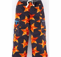 Mini Boden Lined Cargos, Orange Camouflage Star 34331876