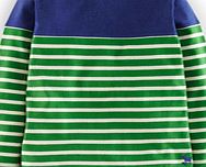 Mini Boden Mariner Breton, Tennis Green/Ecru Stripe 34527614