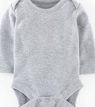 Mini Boden Pointelle Body, Grey 34521542