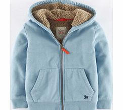 Mini Boden Shaggy Lined Hoody, Sky 34423897