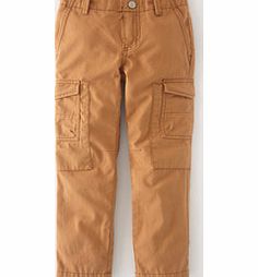 Mini Boden Slim Cargos, Dark Khaki,Fudge 33809146