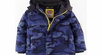 Mini Boden Snowboard Jacket, Goldfish Staroflage,Safety