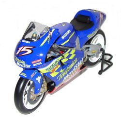 1:12 Scale Suzuki RGV 500 Team Telefonica MoviStar 500 GP 2001 - Sete Gibernau