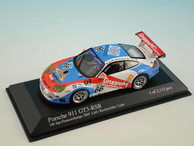 Porsche 911 GT3 RSR Class Winner 24hr SPA 2005