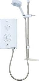 Mira Sport Manual Electric Shower White/Chrome