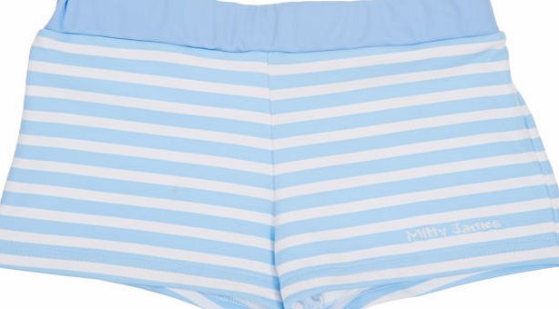 Mitty James Boys Mitty James Sky Stripe Trunks Swimming