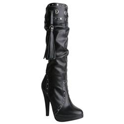 Female Rocx Black Leather ?40 plus in Black