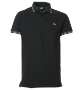 Pirate Black Pique Polo Shirt