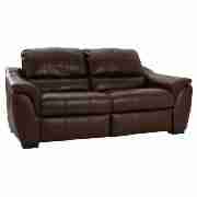 Large Leather Sofa, Chocolate