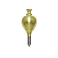 Monument 254T Brass Plumb Bob 16Oz Size 7