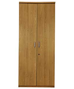 Tall Cupboard - Oak Finish