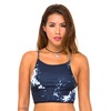 Motel Hera Crop Top Bikini Top in Jumputan