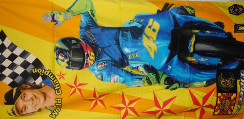 Valentino Rossi Beach Towel