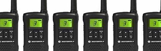  TLKR T60 PMR446 Licence Free Two Way Radio Set of 6