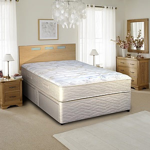 Sculpture 4FT 6 Double Divan Bed