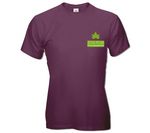 T-Shirt Basic Bordeaux taille L