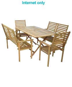 5 Piece Bench Set