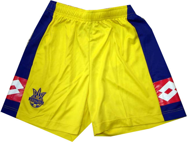 Adidas 08-09 Ukraine home shorts