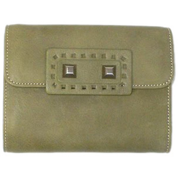 Small Nadia Green Wallet by