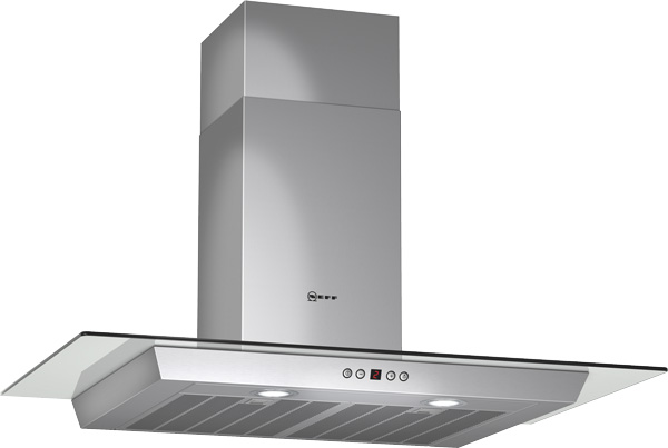 D89F55N0GB 90cm Chimney Hood in Stainless