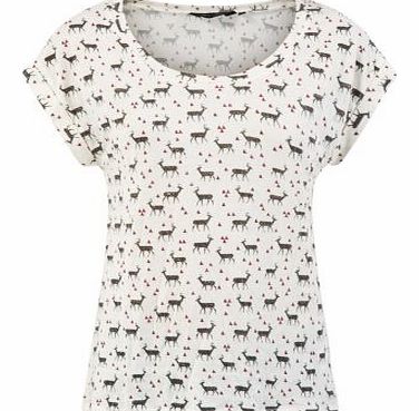 White Stag Print T-Shirt 3226027