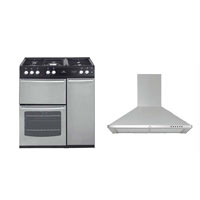 Spirit 80DF Cooker Spirit 80DF and 80cm Chimney Hood CHIM80