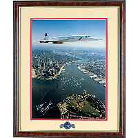 Framed & Signed Concorde Print