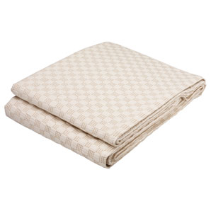 Suzana Bedspread- Limestone- Double- 240cm x 260cm