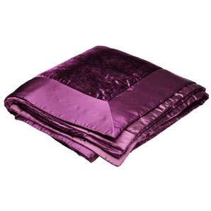 Ying Bedspread- Grape- Double- 265cm x 245cm