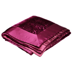 Ying Bedspread- Wine- Double- 265cm x 245cm