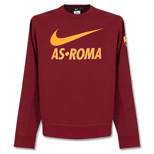 AS Roma Sweat Top - Maroon 2014 2015