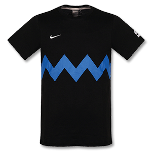 Charlie Brown Social Tee - Black/Blue