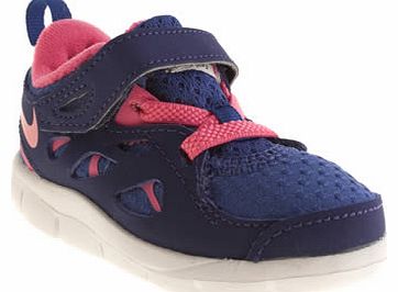 Nike kids nike blue free run 2-0 girls toddler