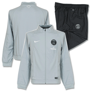 PSG Presentation Suit - Grey/Black 2014 2015