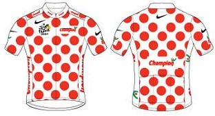 Replica Polka Dot Climber` Jersey 2007