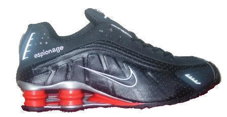 Shox R4 Espionage Black