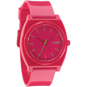 Nixon Ladies Ladies Nixon Time Teller P Watch. Rubine